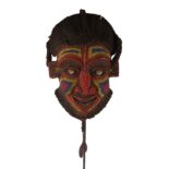 BAMUM BEADED MASK  55CM
